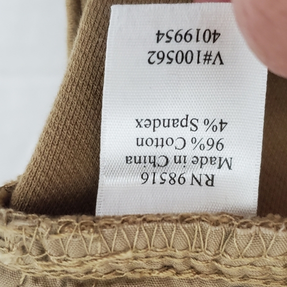 Coldwater Creek Tan Pants 16P Very Soft - Picture 12 of 14
